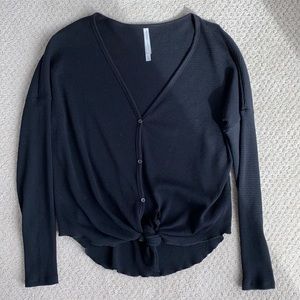 The Group by Babaton
Tie-Front Thermal Longsleeve